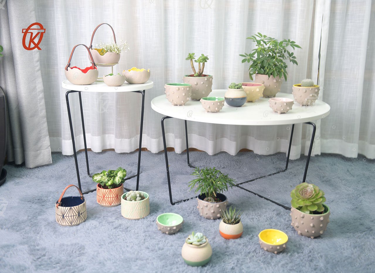 home indoor decor ceramic flower plant pot