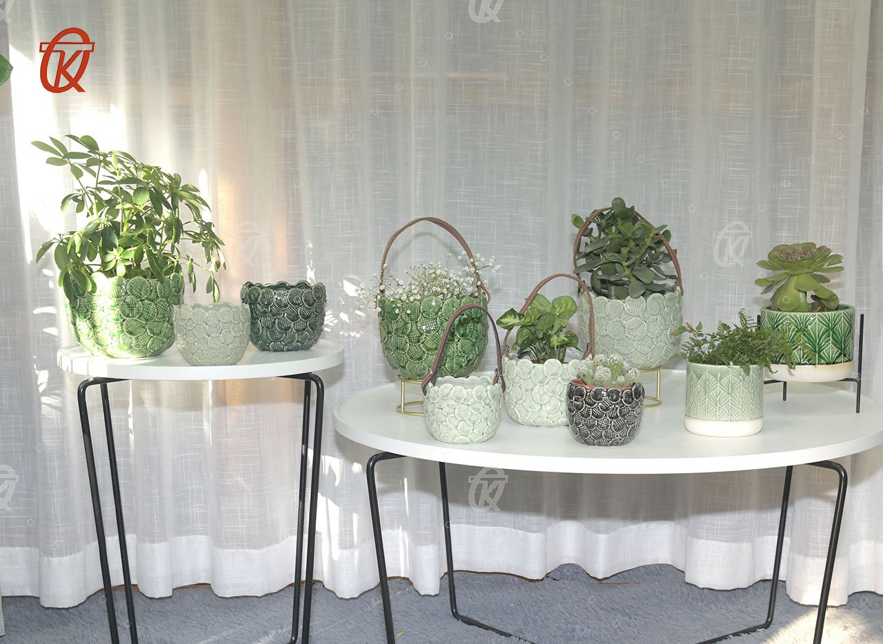 Unique design home indoor decor ceramic flower vase