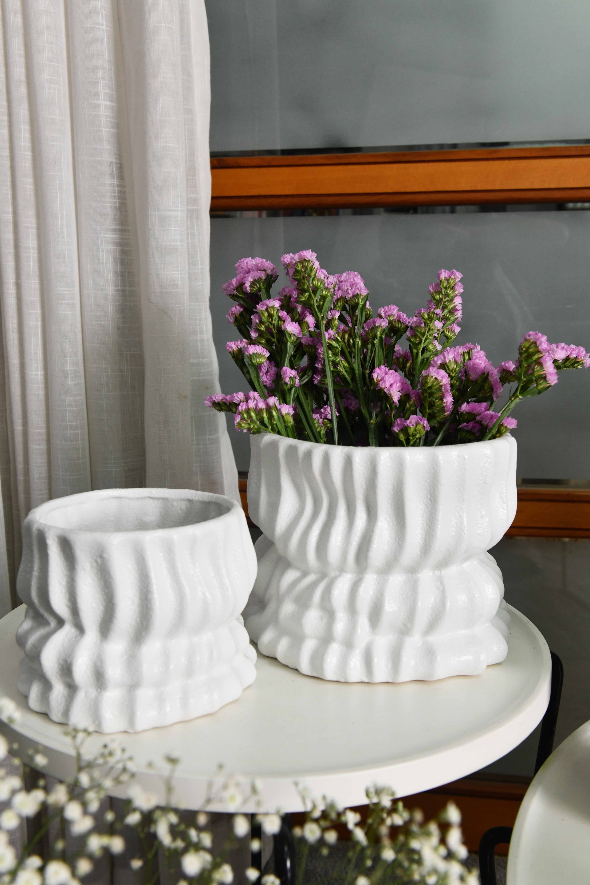 Wholesale High Quality Solid Color Desktop Decoration Ceramic Flower Pot