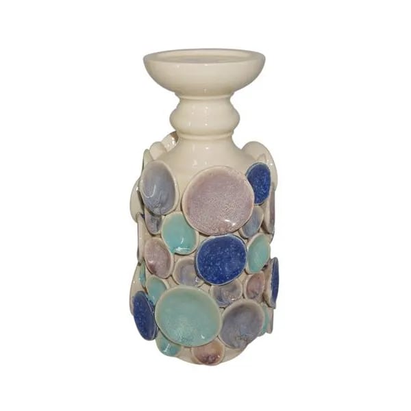 Creative Decoration Flower Vase Coloured Raised Ceramic Nordic Vase For Home Decor
