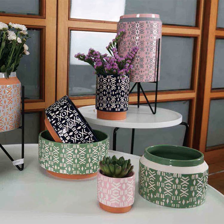 Custom Home Garden Decoration Ceramic Flower Pot For Valentine