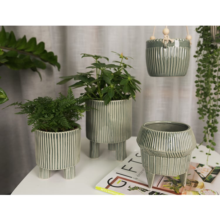 Best selling most popular simple vintage succulent ceramic flower pot