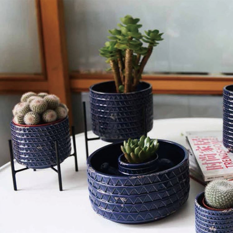 Nordic Mini Dolomite Planter Indoor Design Ceramic Flower Pot