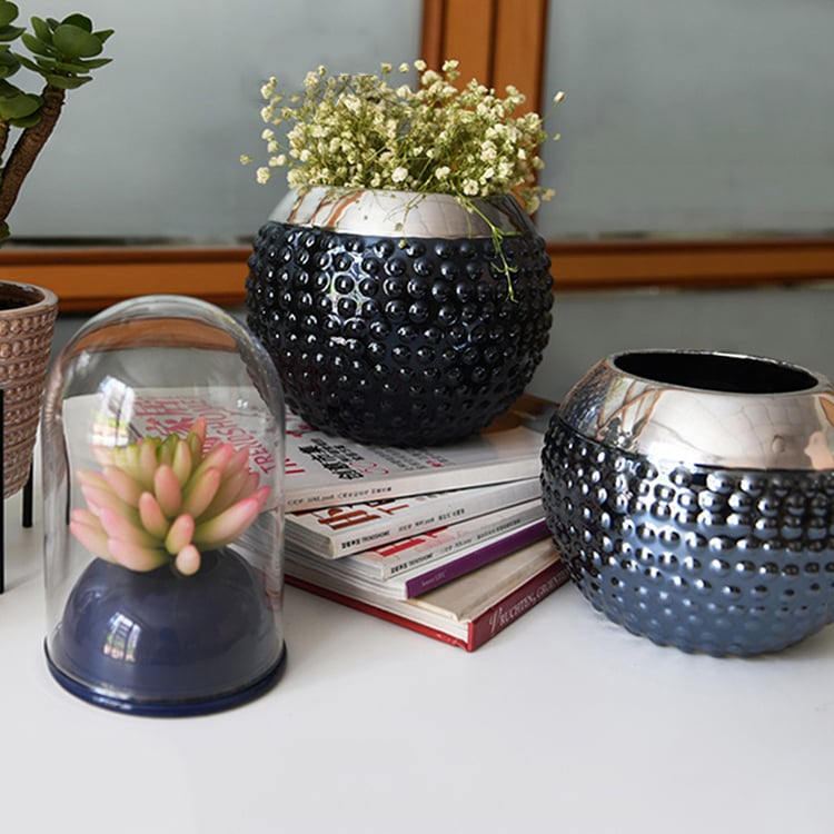 Wholesale Round Decor Indoor Ceramic Planter Flower Pot