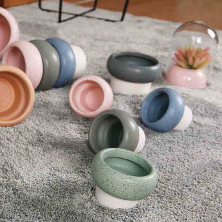 Home Garden Wholesale Office Ceramic Indoor Mini Planter Flower Pots