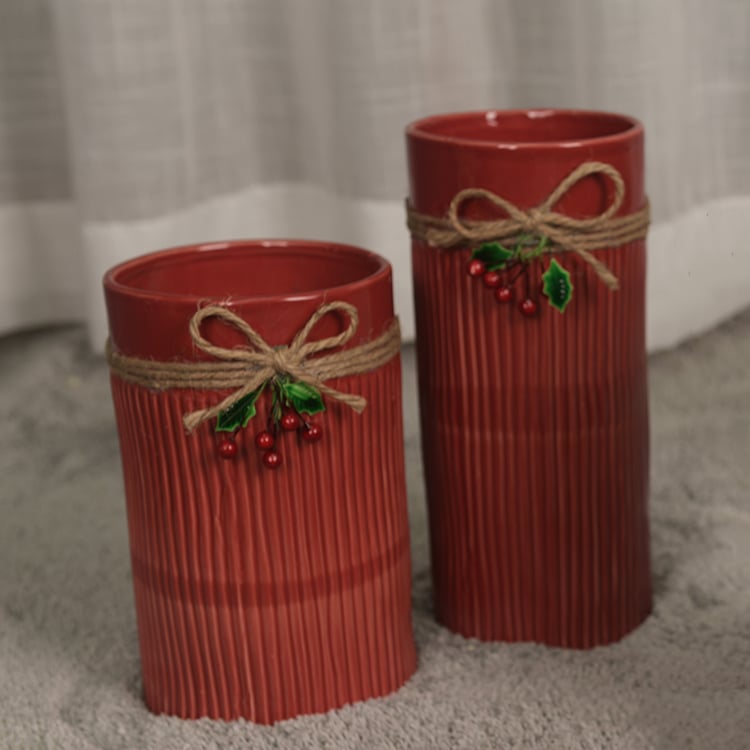 Unique Design Home Decoration Planter Christmas Ceramic Flower Pot