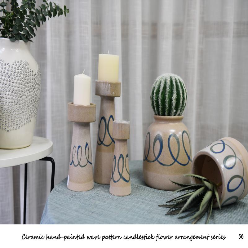 Ceramic Indoor Decorative Bonsai Plant Flower Pots