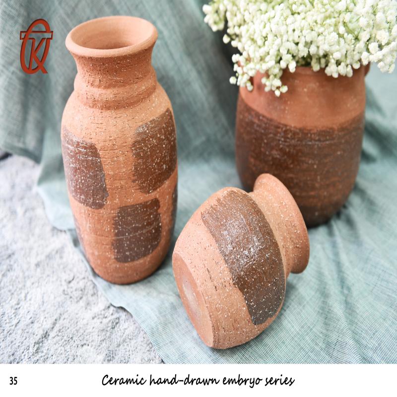 Customized Ceramic Hand-Drawm Embryo Series