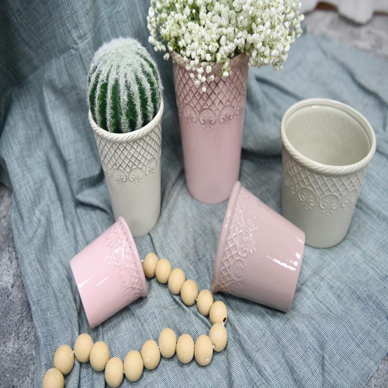 Ceramic Succulent Flower Pot For Plant
