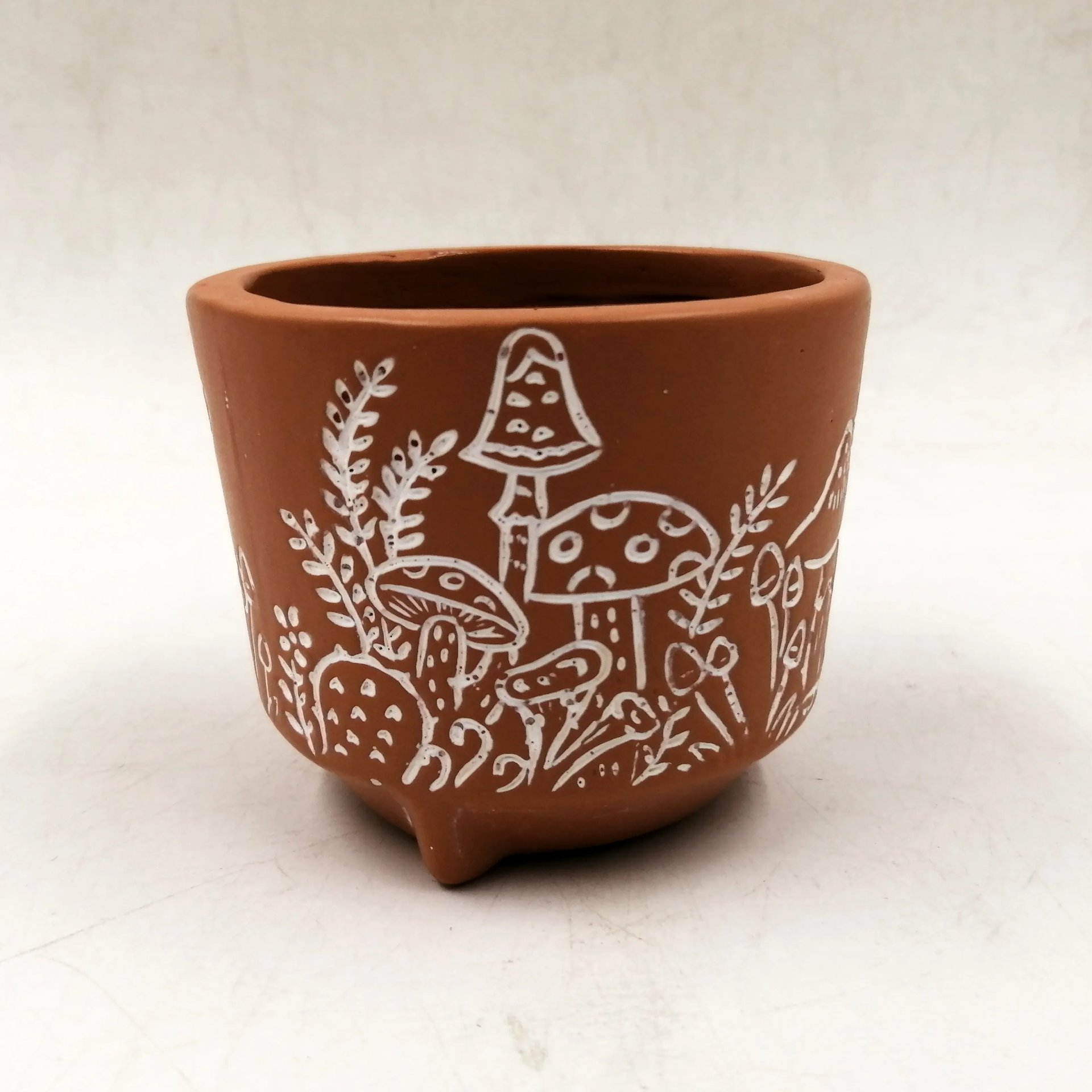 Small Plant Flower Pot Antique Style Garden Terracotta Planter