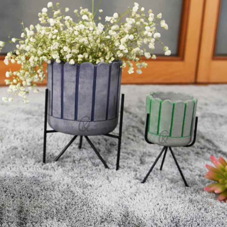 Wholesale Handmade Succulent Small Concrete Urban Planter Pots