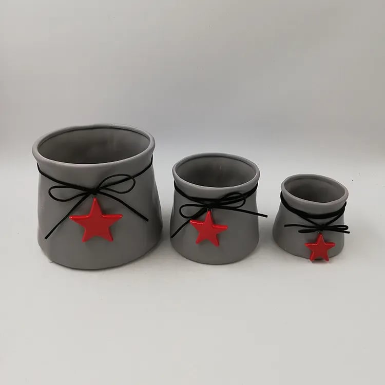 Nordic Flower Pot Plant Pot Floral  Simple and Porcelain Ceramic Vase